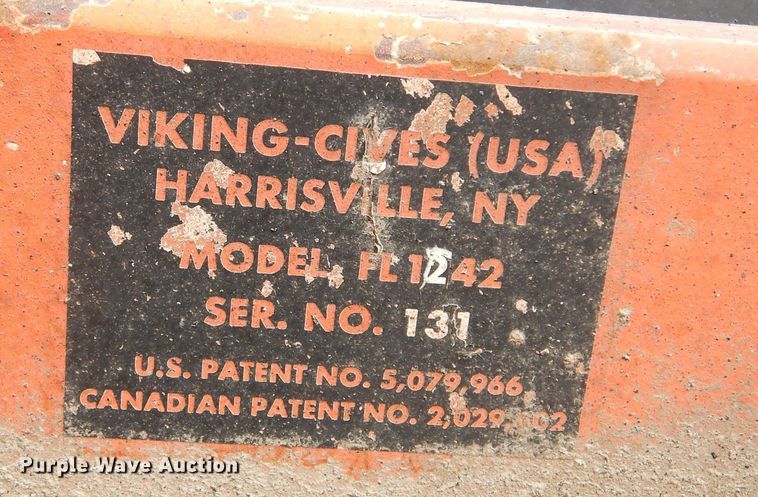 image for item MX9825 Viking-Cives FL1242  144" W snow plow