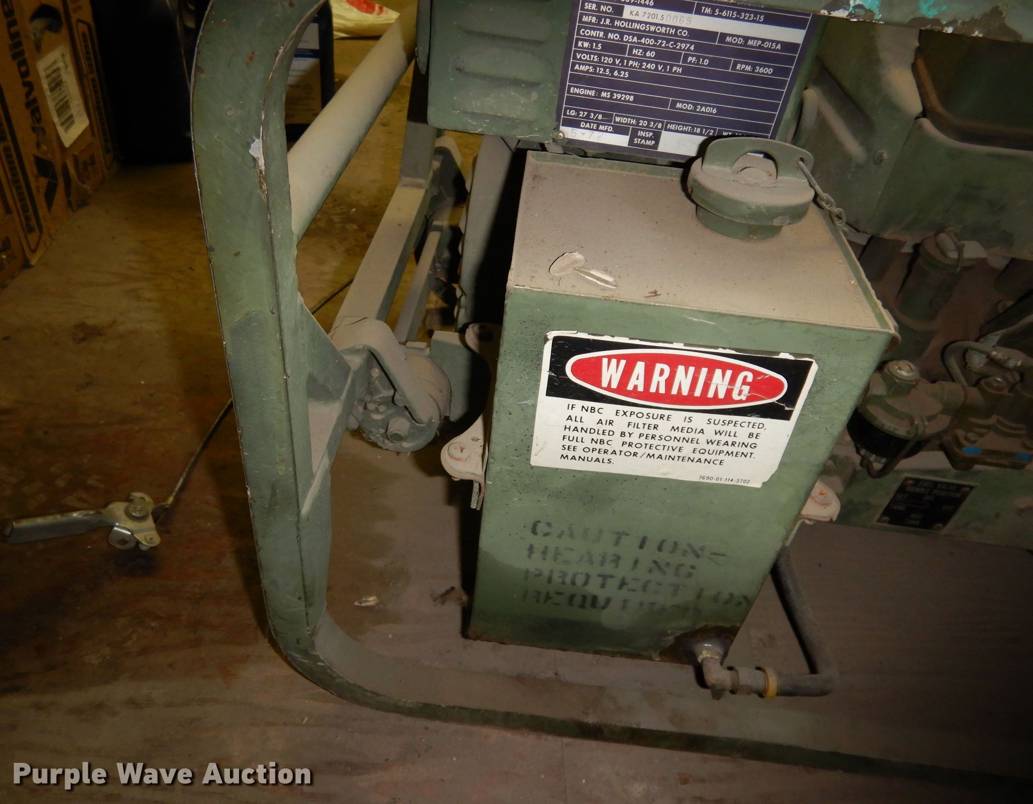 (2) gas engines in Osawatomie, KS Item JV9349 sold Purple Wave