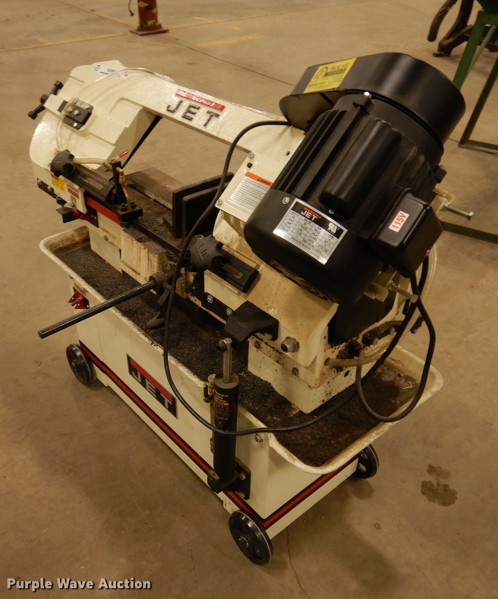 Jet HVBS7MW band saw in Des Moines, IA Item KG9944 sold Purple Wave