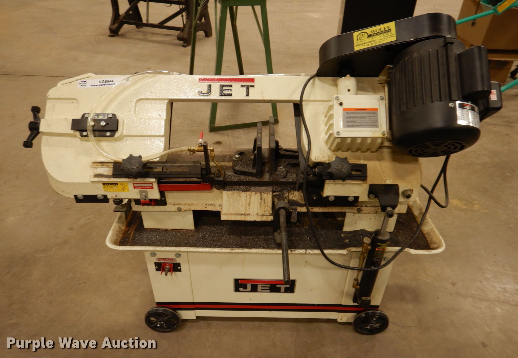 Jet HVBS7MW band saw in Des Moines, IA Item KG9944 sold Purple Wave