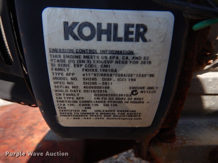 image for item DE7525 P&H 2808-T  nurse tank trailer