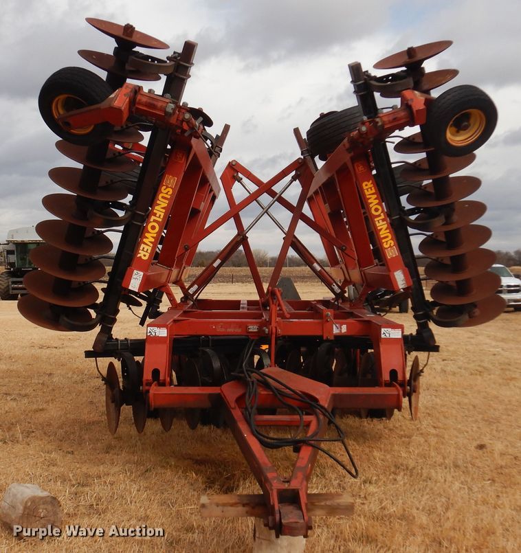 image for item DF0079 Sunflower  double off-set disk