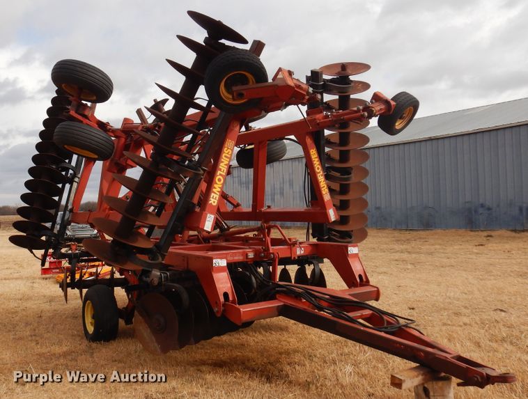 image for item DF0079 Sunflower  double off-set disk