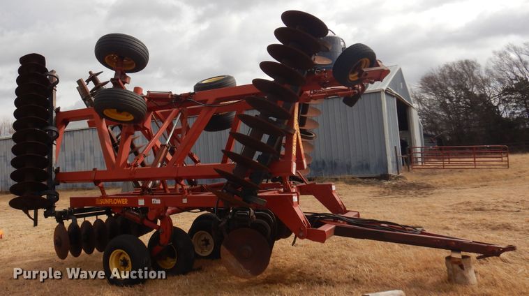 image for item DF0079 Sunflower  double off-set disk