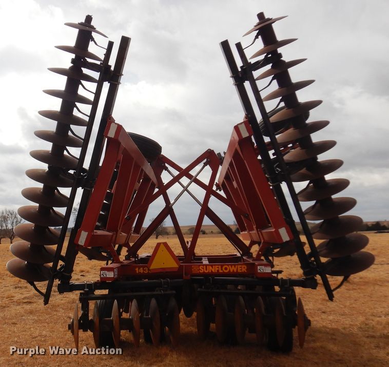 image for item DF0079 Sunflower  double off-set disk