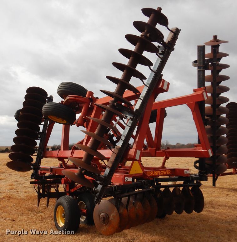 image for item DF0079 Sunflower  double off-set disk