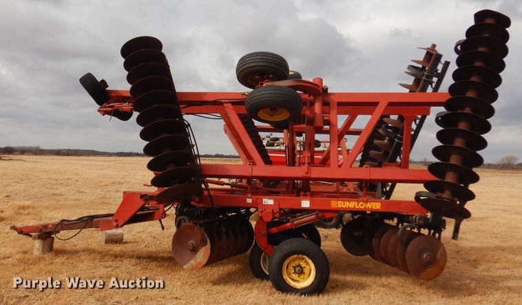 image for item DF0079 Sunflower  double off-set disk