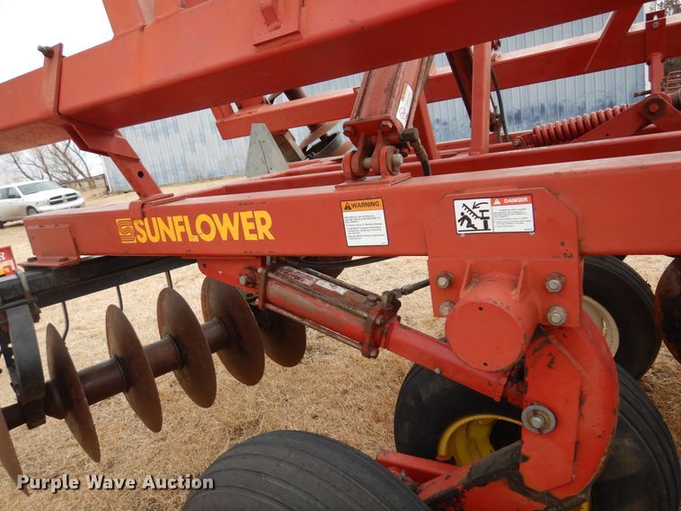 image for item DF0079 Sunflower  double off-set disk