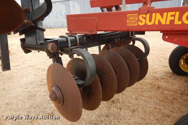 image for item DF0079 Sunflower  double off-set disk