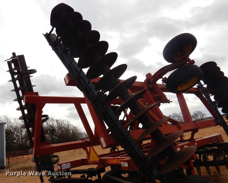 image for item DF0079 Sunflower  double off-set disk