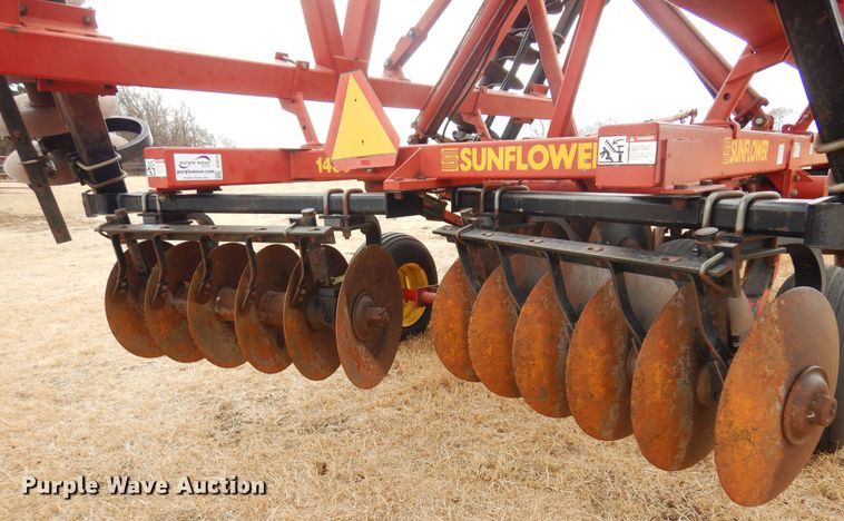 image for item DF0079 Sunflower  double off-set disk