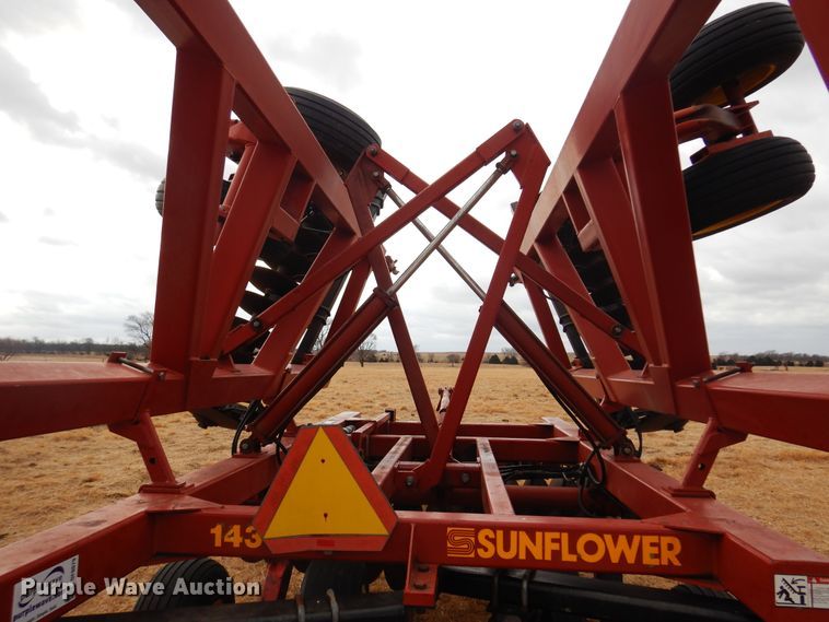 image for item DF0079 Sunflower  double off-set disk