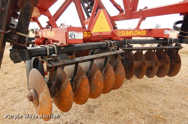 image for item DF0079 Sunflower  double off-set disk