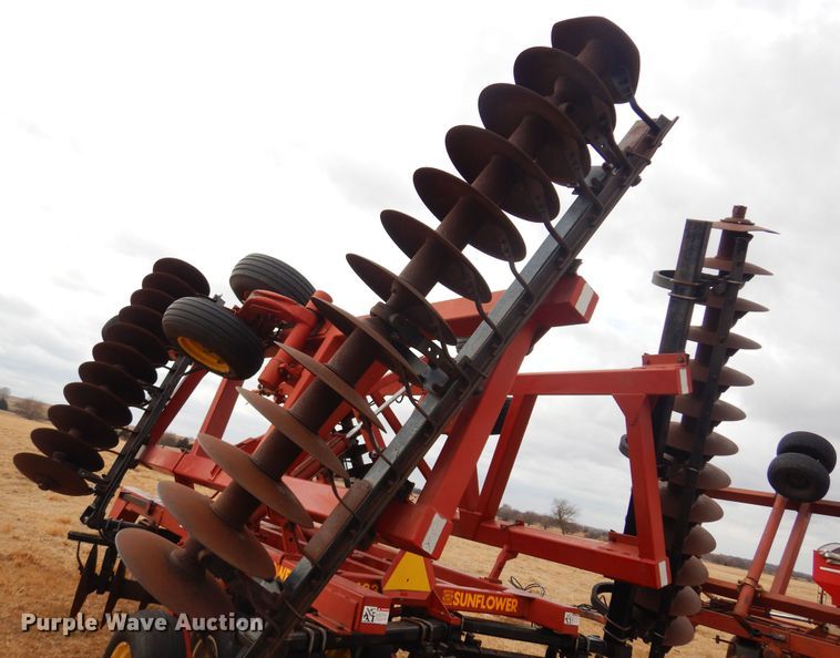 image for item DF0079 Sunflower  double off-set disk