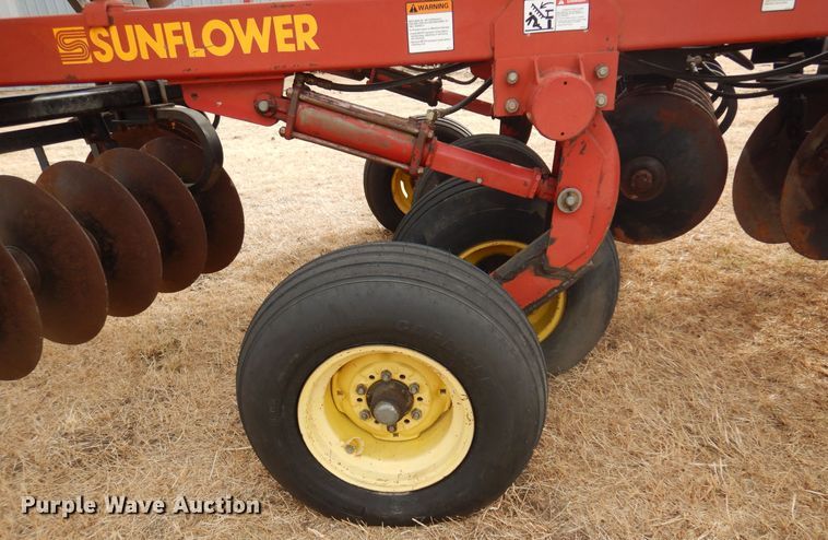 image for item DF0079 Sunflower  double off-set disk