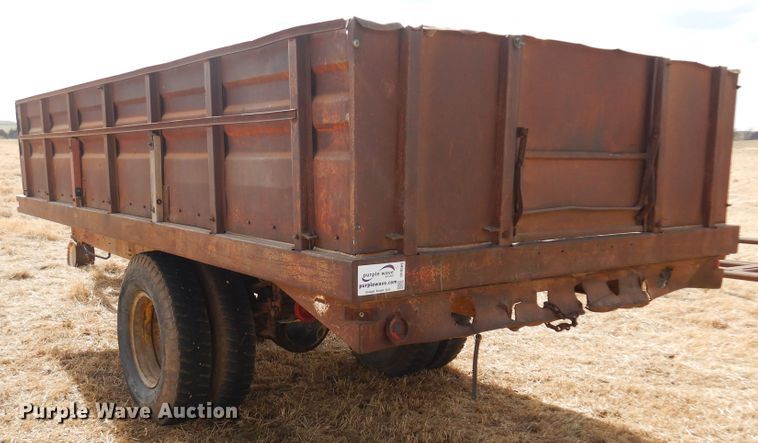 image for item DF0089 Shop built  grain trailer