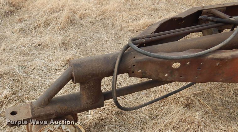 image for item DF0089 Shop built  grain trailer
