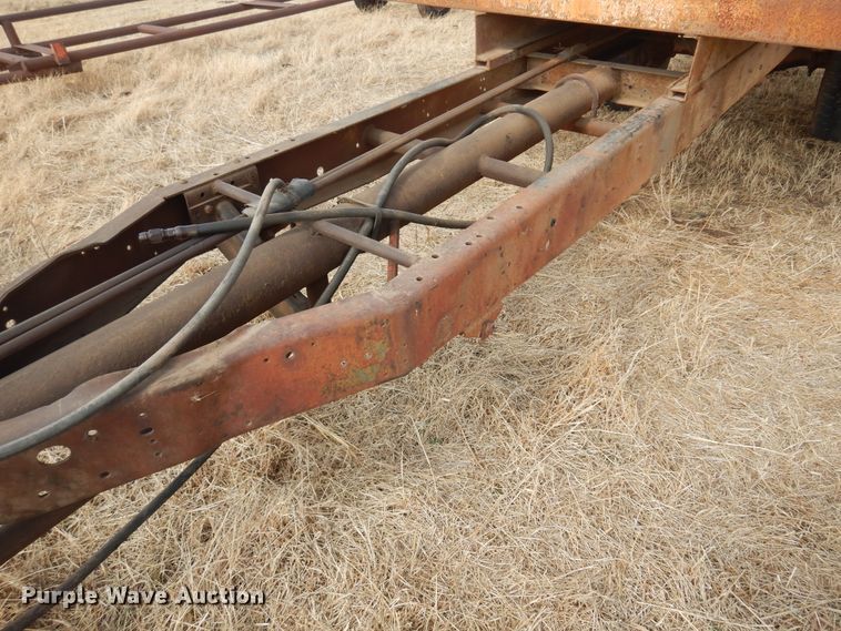 image for item DF0089 Shop built  grain trailer