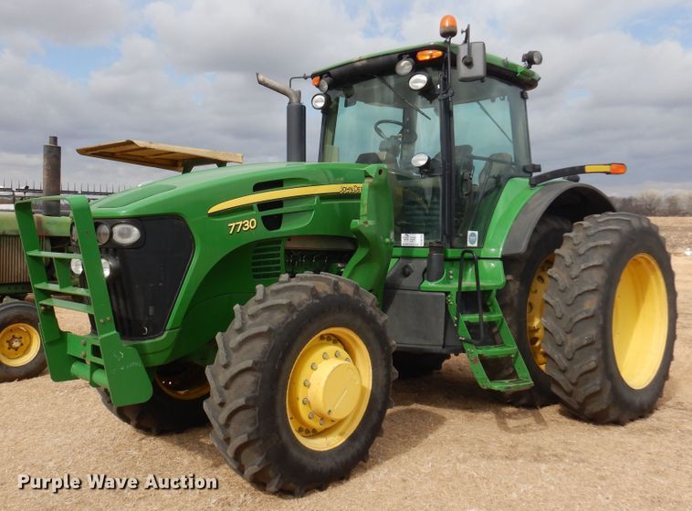 image for item DM1035 2010 John Deere 7730  MFWD tractor