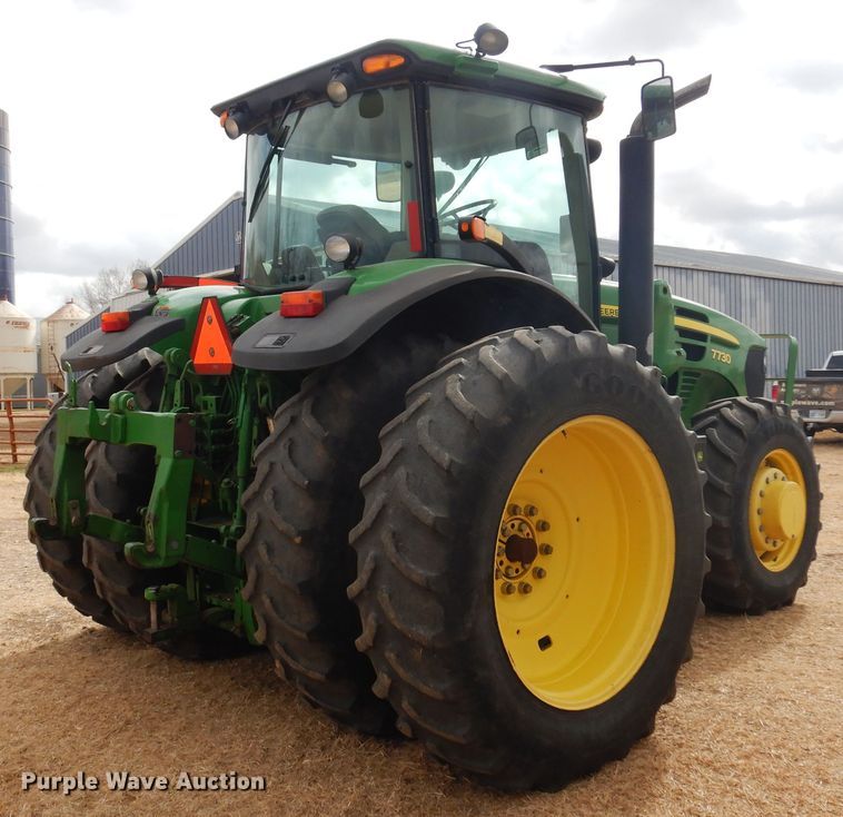 image for item DM1035 2010 John Deere 7730  MFWD tractor
