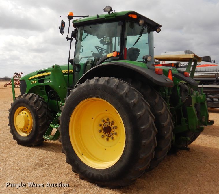 image for item DM1035 2010 John Deere 7730  MFWD tractor
