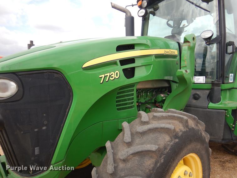image for item DM1035 2010 John Deere 7730  MFWD tractor