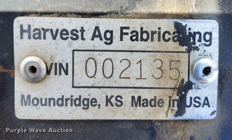 image for item DM1037 Harvest AG AH-632  header trailer