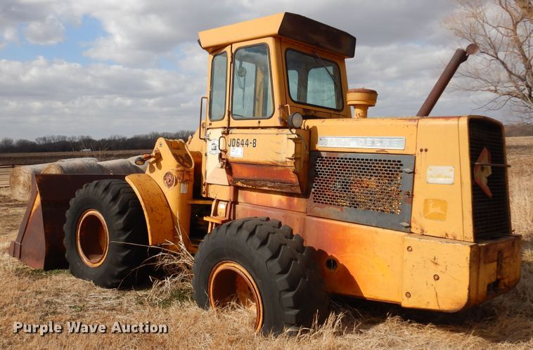 image for item DM1038 1975 John Deere 644B  wheel loader