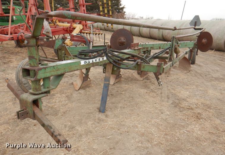 image for item DN1353 Oliver  five bottom plow