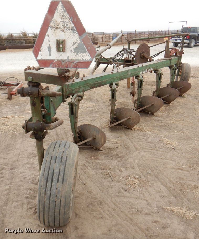 image for item DN1353 Oliver  five bottom plow