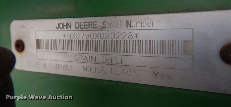 image for item DN1355 John Deere 750  grain drill