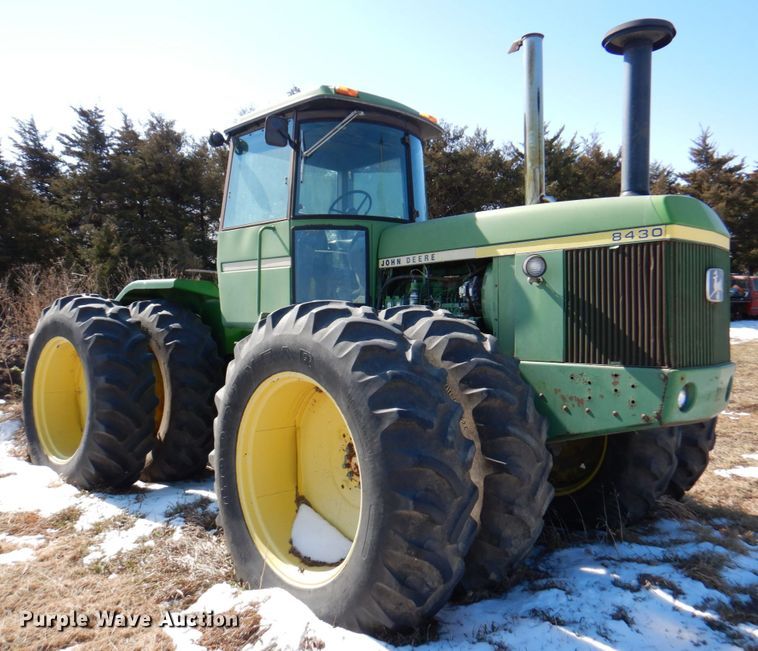 image for item DN1358 1978 John Deere 8430  4WD tractor