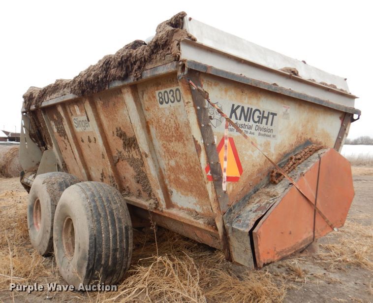image for item DN1367 Knight 8030 Slinger  manure spreader