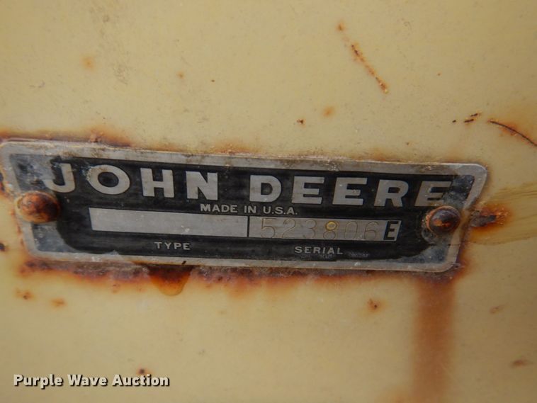 image for item DN1369 John Deere 3960  forage harvester