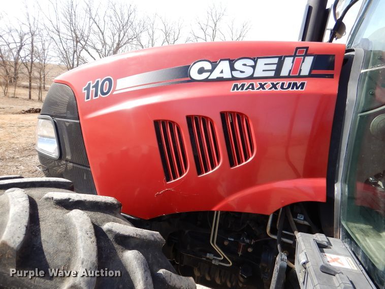 image for item DN5469 2011 Case IH Maxxum 110  MFWD tractor