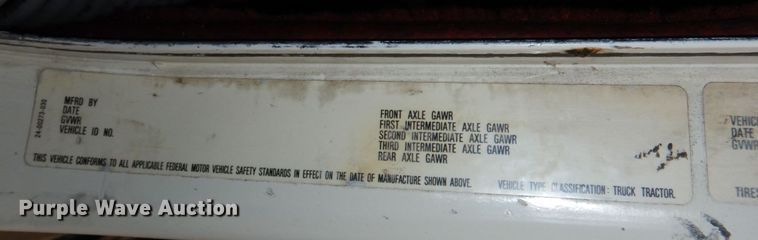 image for item DN7259 1987 Freightliner FLC  grain truck