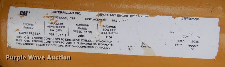 image for item DR0858 W.H.O. 1256  tub grinder