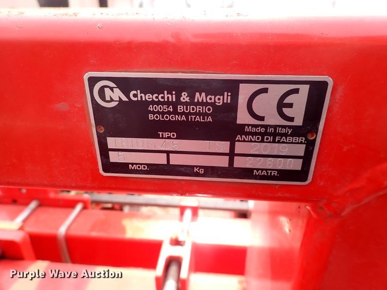 image for item DS7040 2019 Checchi & Magli Trium 45 TS  transplanter