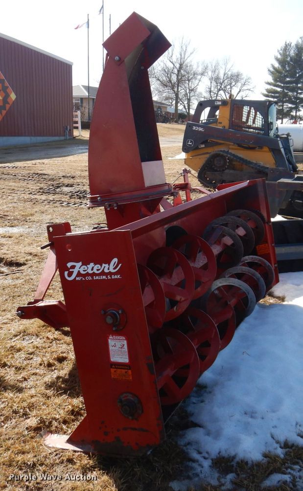 image for item IM9806 Feterl  8'W snow blower