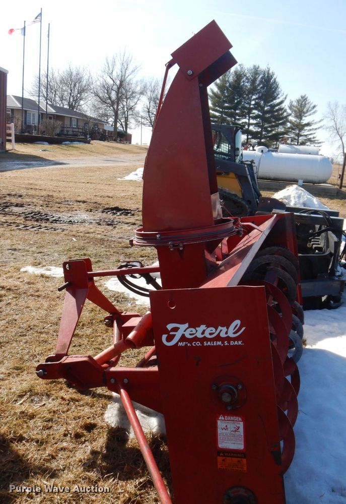 image for item IM9806 Feterl  8'W snow blower
