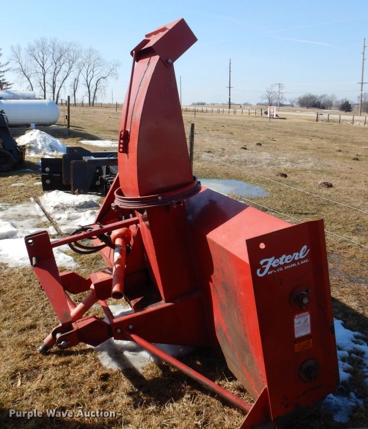 image for item IM9806 Feterl  8'W snow blower