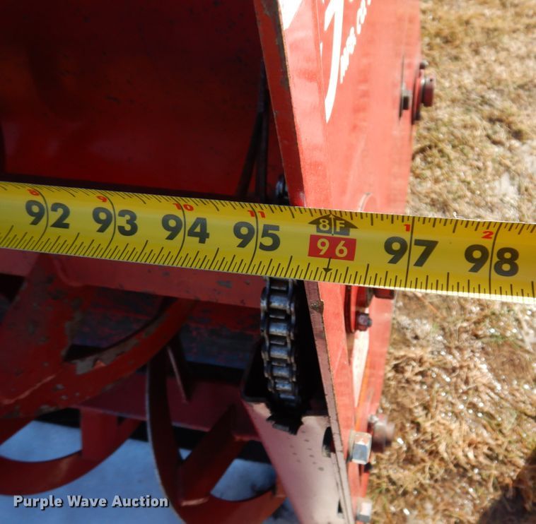 image for item IM9806 Feterl  8'W snow blower