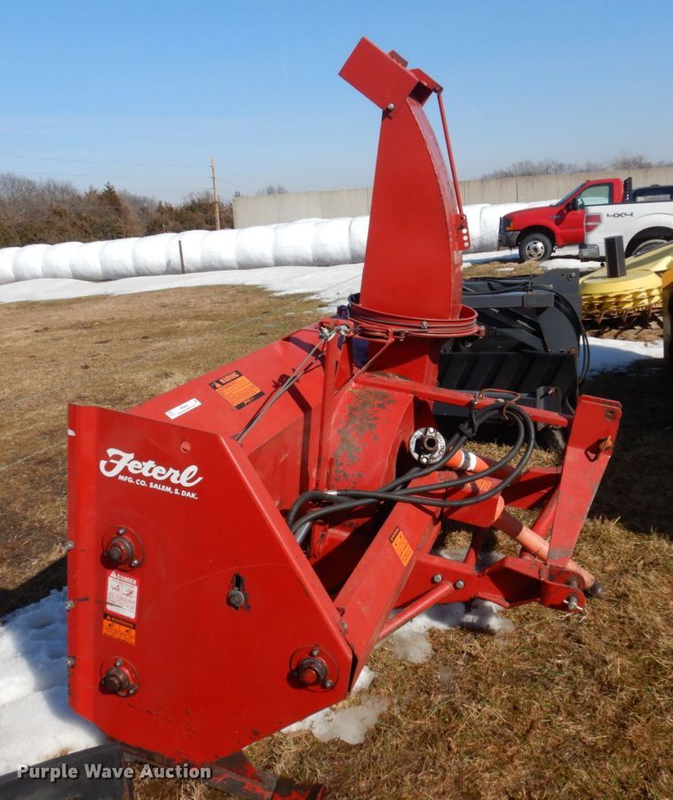 image for item IM9806 Feterl  8'W snow blower