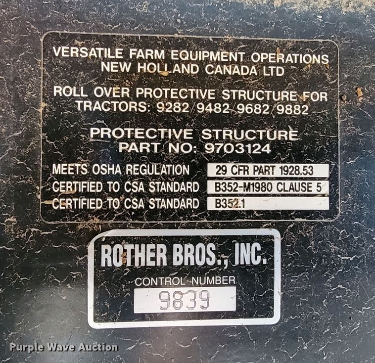 image for item JE9904 1998 New Holland 9482  4WD tractor