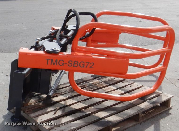 image for item JJ9299 TMG Industrial TMG-SBG72  skid steer bale gripper