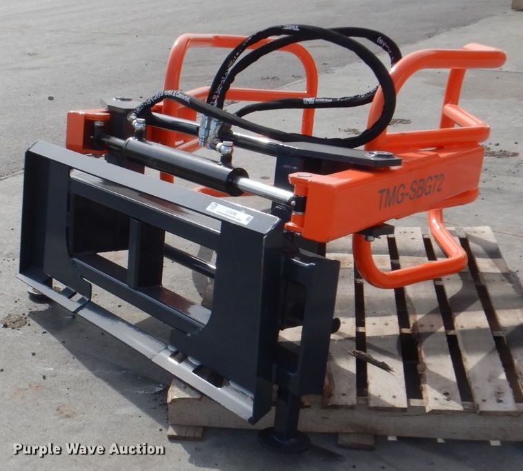 image for item JJ9299 TMG Industrial TMG-SBG72  skid steer bale gripper