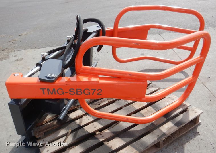 image for item JJ9299 TMG Industrial TMG-SBG72  skid steer bale gripper