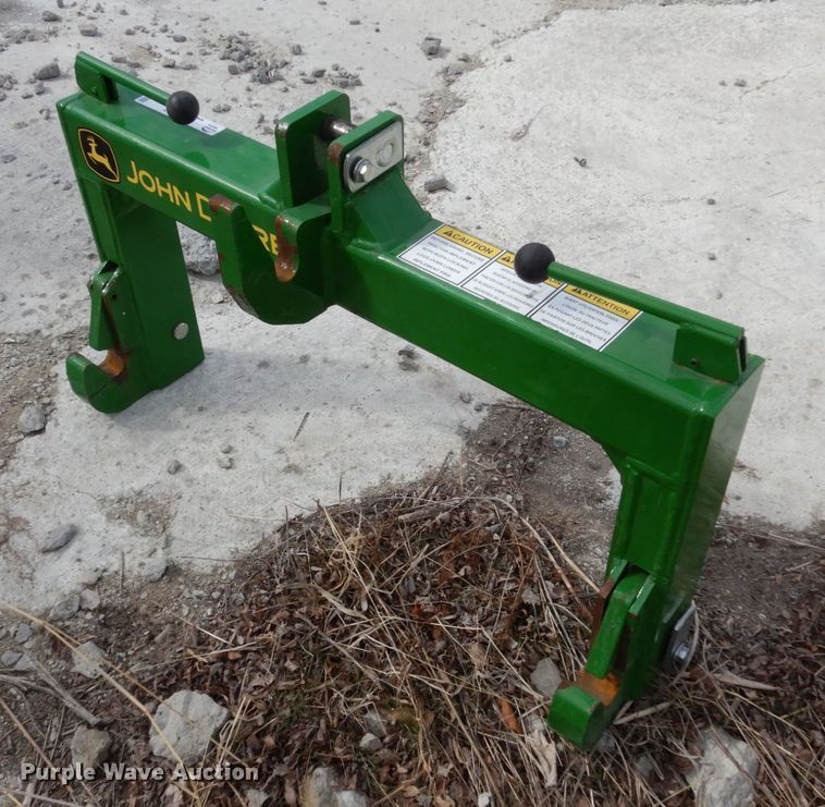 John Deere three point quick attach in Stanberry, MO Item JK9767 sold