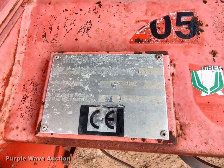 image for item JO9683 1996 Muratorim MZ8 205  rototiller