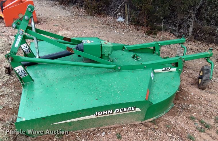 image for item JO9684 John Deere MX7  rotary mower